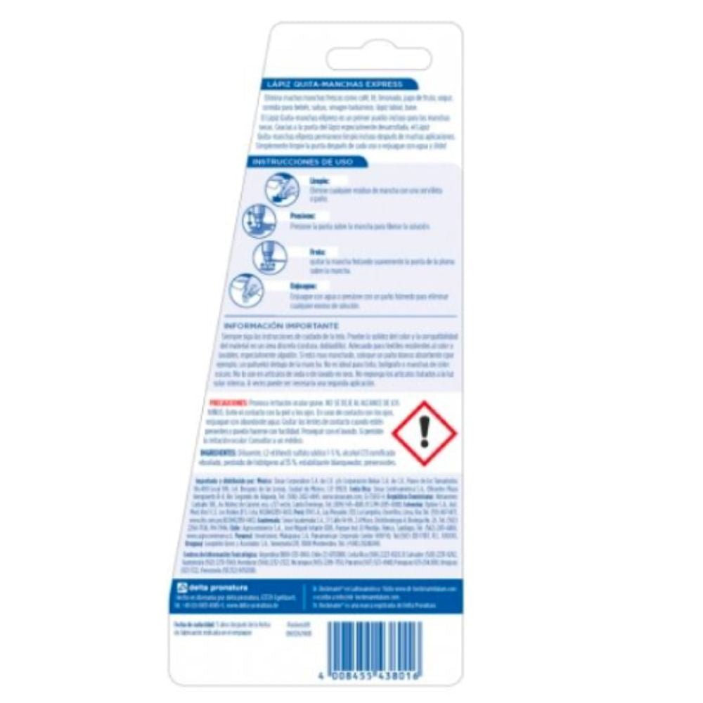 LAPIZ QUITAMANCHAS INSTANTANEO DR. BECKMANN 9 ML