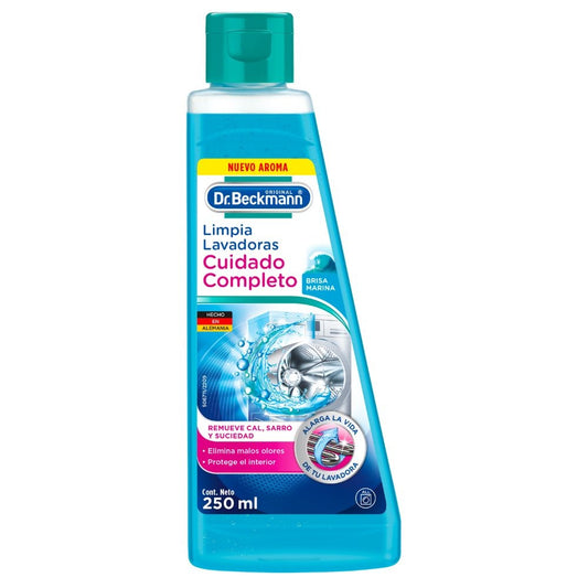 LIMPIA LAVADORAS CUIDADO COMPLETO BRISA MARINA DR. BECKMANN 250 ML