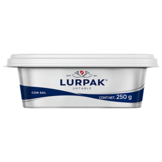 MANTEQUILLA LURPAK UNTABLE CON SAL 250 G