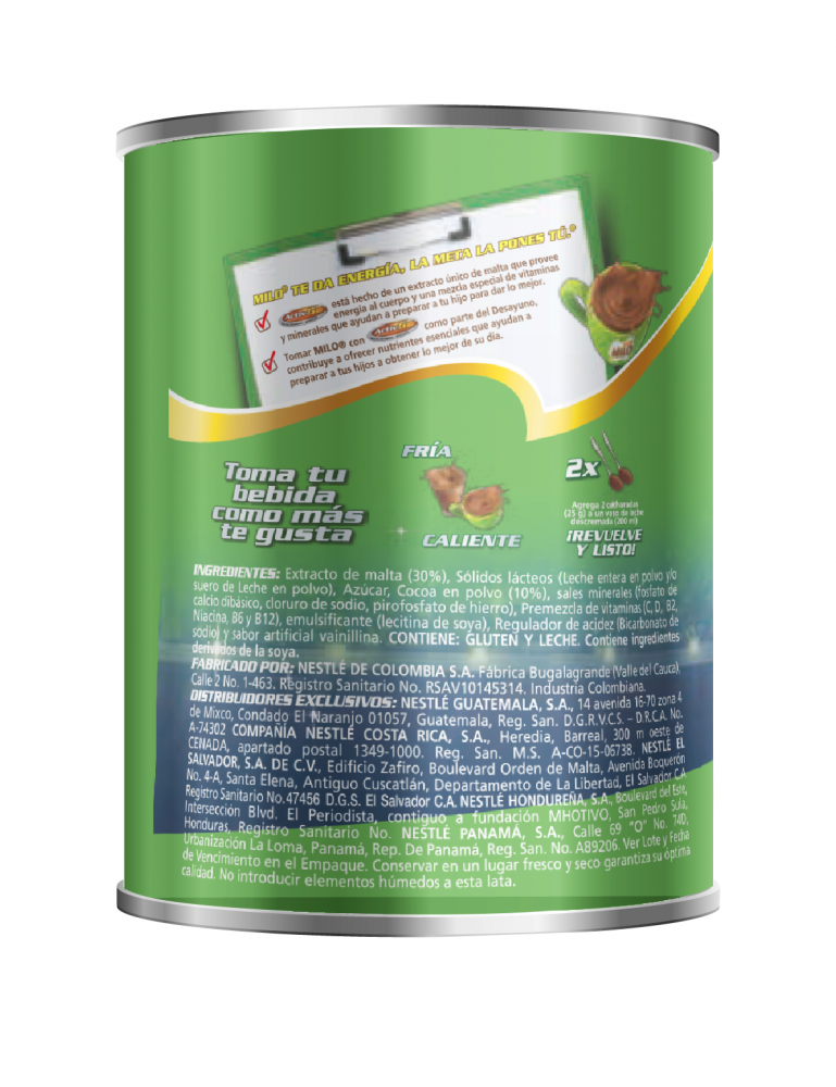 MILO SABOR CHOCOLATE 400 G