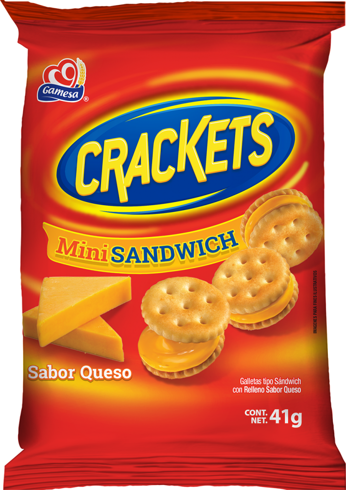 LONCHERA MINI SANDWICH CRACKETS 6 UND 38 GRS