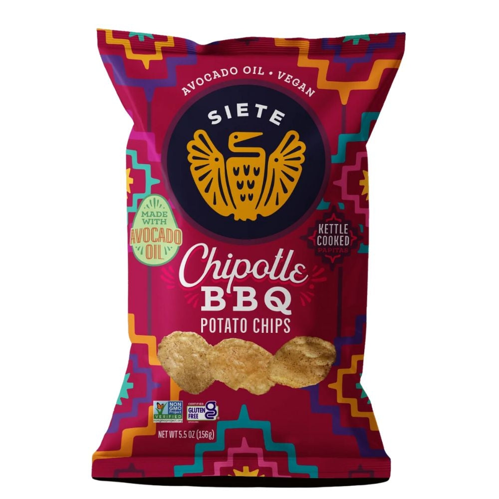 PAPAS CHIPOTLE BBQ SIETE 156 GR