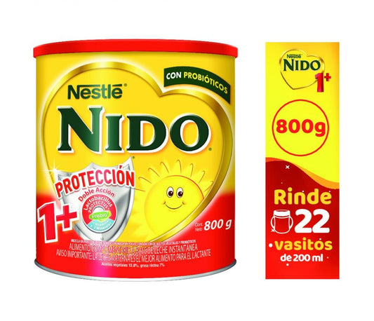 NESTLE NIDO 1+ PROTECCION  800 GRS