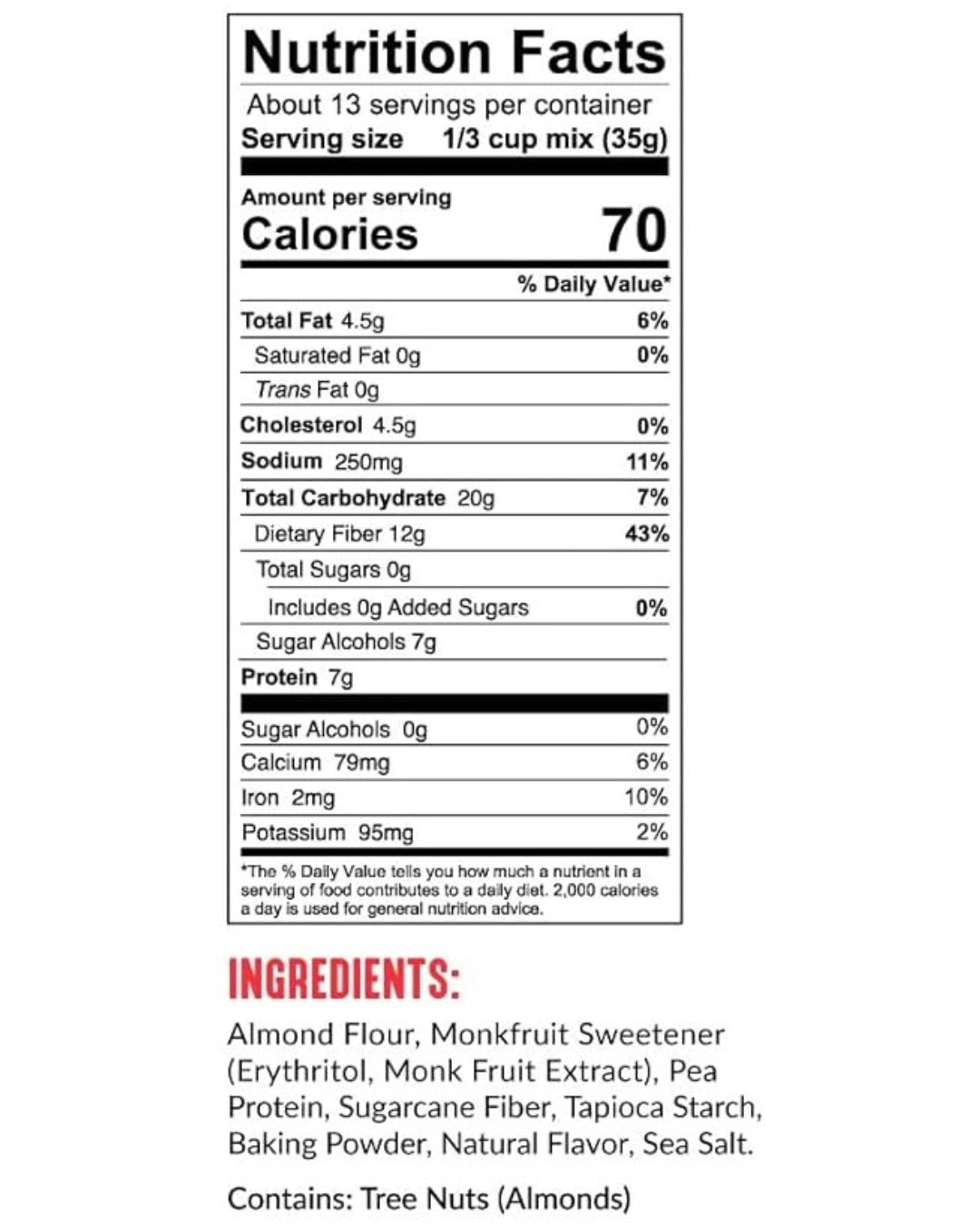 PANCAKE MIX LAKANTO 454 GR