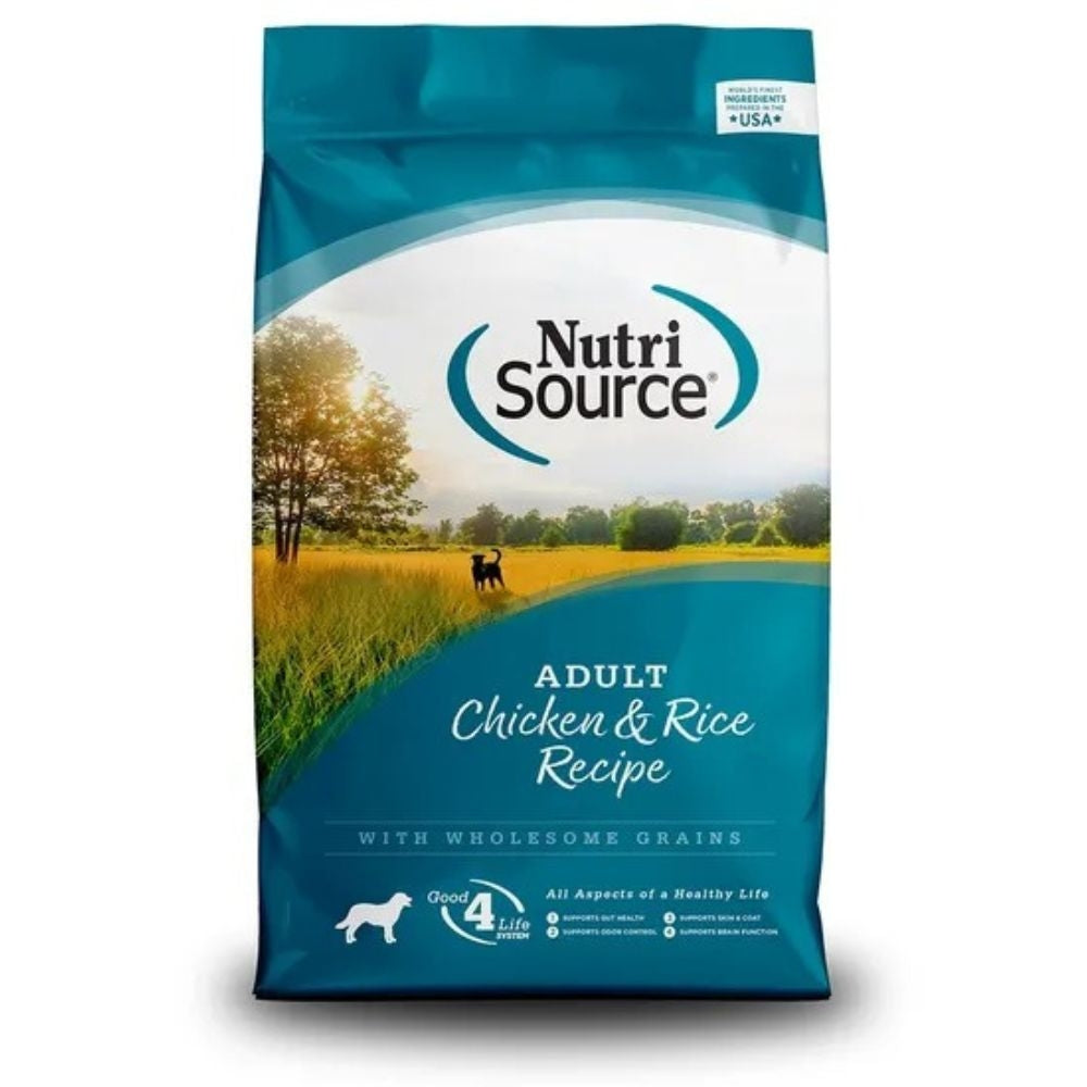 ALIMENTO SECO PARA PERRO ADULTO POLLO Y ARROZ NUTRI SOURCE 6.8 KG