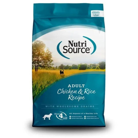 ALIMENTO SECO PARA PERRO ADULTO POLLO Y ARROZ NUTRI SOURCE 6.8 KG