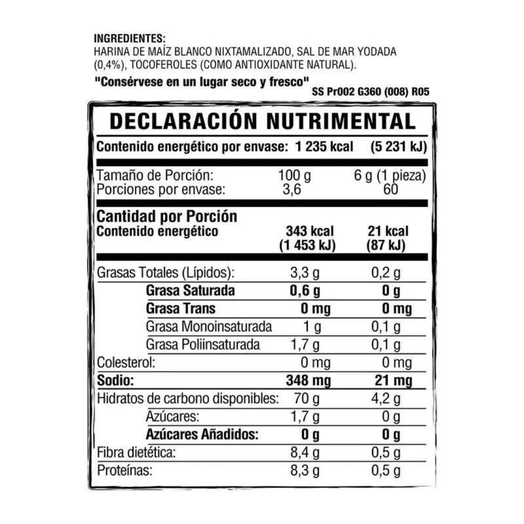 GALLETAS SALMAS SANISSIMO HORNEADA 8 P 144 G