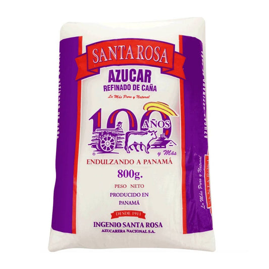 AZUCAR BLANCA REFINADA SANTA ROSA 800 GR