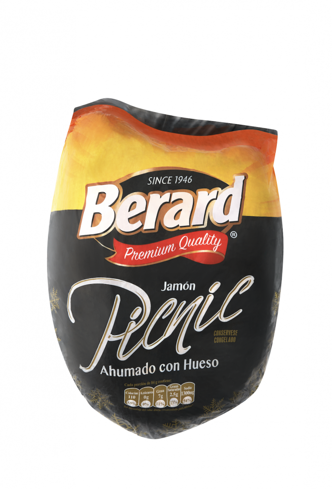 JAMON PICNIC AHUMADO BERARD 3.63 KG