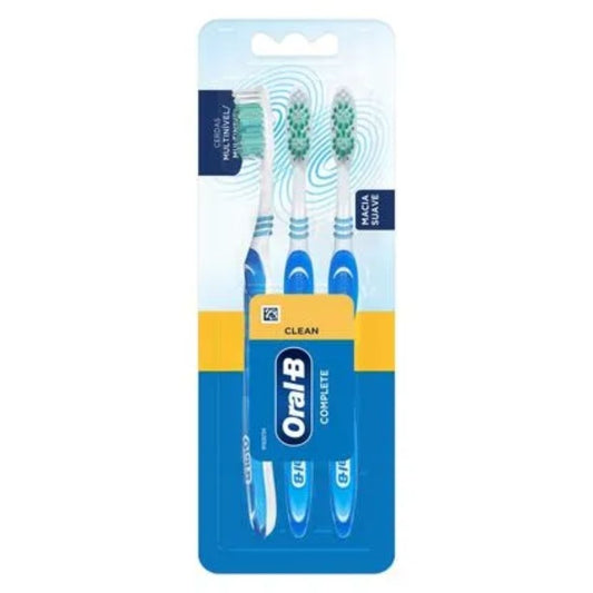 CEPILLO DE DIENTES COMPLETE ORAL B 3 UND