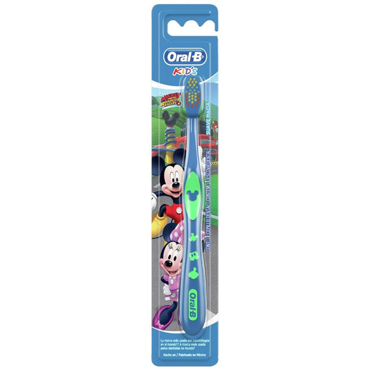 CEPILLO DE DIENTES KIDS MICKEY & MINNIE ORAL B 1 UND