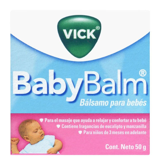 BALSAMO PARA BEBE VICK 50 GR