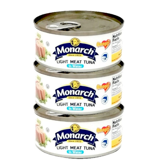 ATUN EN AGUA MONARCH 3 PACK 426 GR