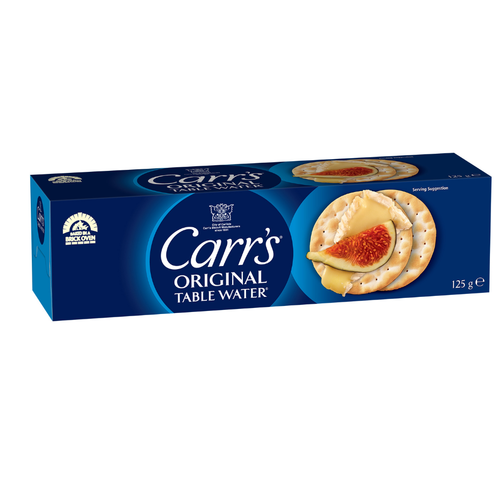 GALLETAS CARRS TABLE WATER CRACKER ORIGINAL 125 GR