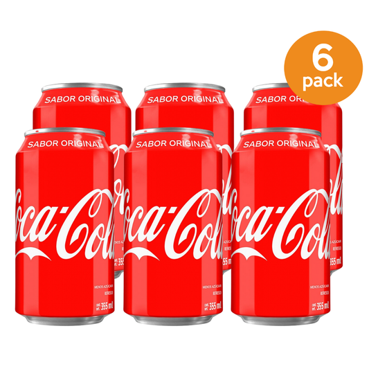 SODA COCA COLA ORIGINAL LATA 6 PACK