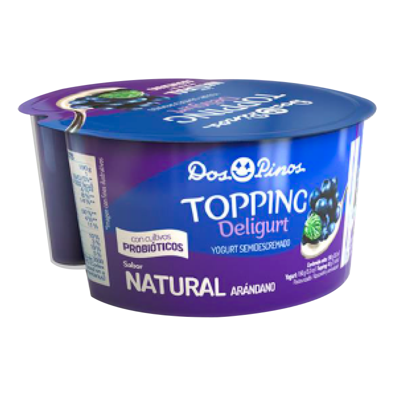 YOGURT DOS PINOS DELIGURT BAT TOP ARANDANO 150g