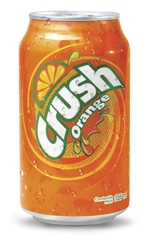 SODA  ORANGE CRUSH LATA 12 OZ