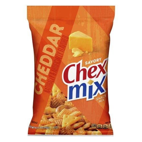 SNACK CHEX MIX CHEDDAR 8.75 OZ