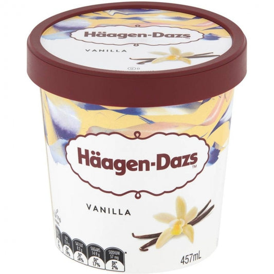 HELADO HAAGEN DAZS VAINILLA 16 OZ
