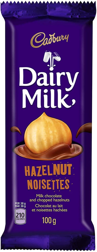 CHOCOLATE CADBURY DAIRY MILK HAZELNUT 90 G