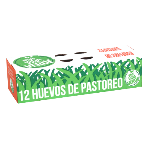 HUEVOS DE PASTOREO VIVE VIDA VERDE 1 DOCENA