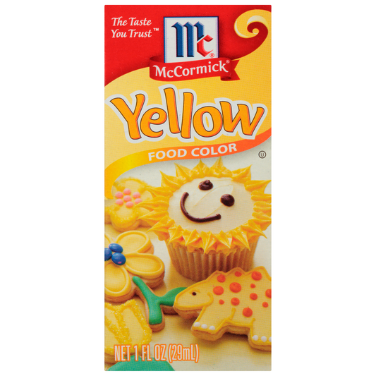COLORANTE PARA ALIMENTO AMARILLO MCCORMICK 29 ML
