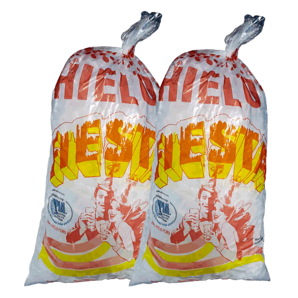 BOLSA DE HIELO FIESTA 8 LB 2 PACK