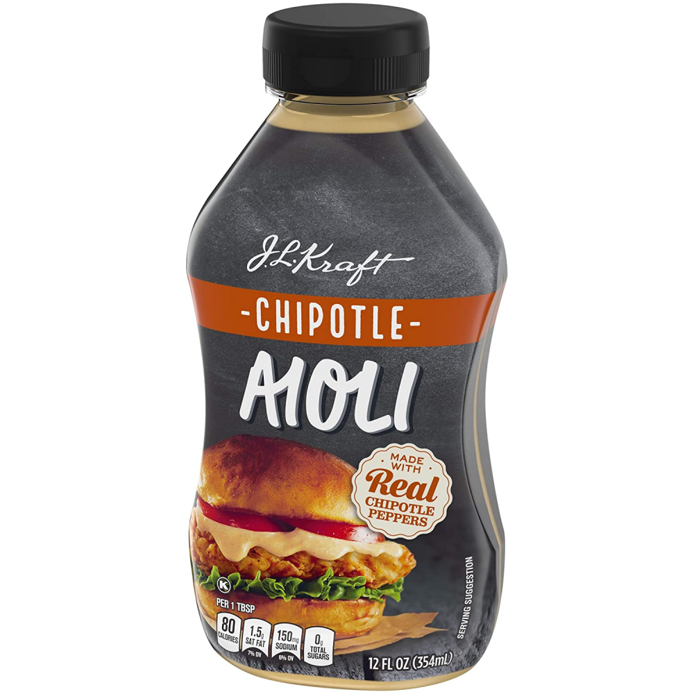 MAYONESA REAL CHIPOTLE AIOLI KRAFT 12 OZ