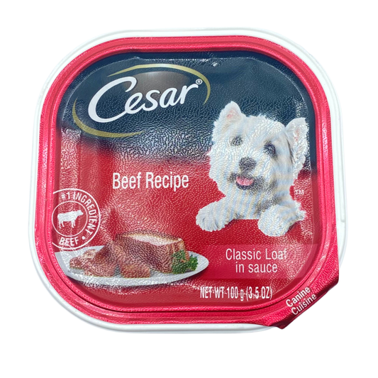 ALIMENTO PARA PERRO CARNE CESAR 100 GR