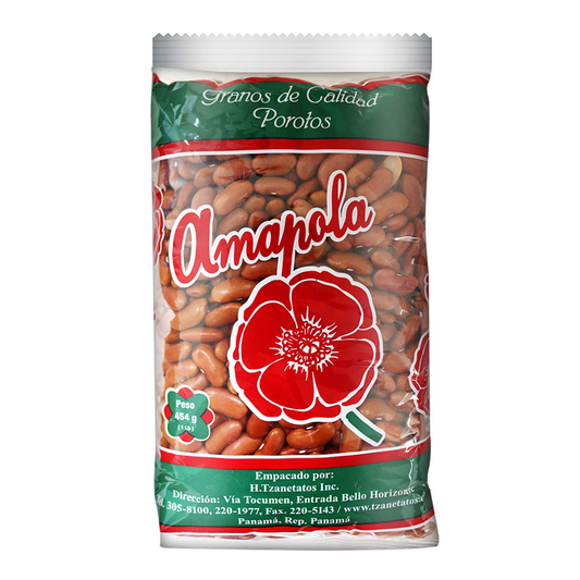 POROTOS ROJOS AMAPOLA 1 LB