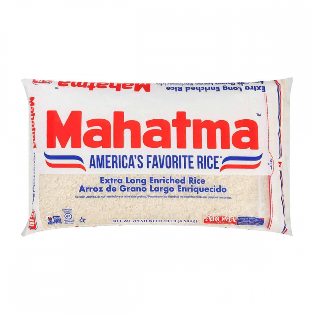 ARROZ  DE GRANO LARGO MAHATMA 10 LBS