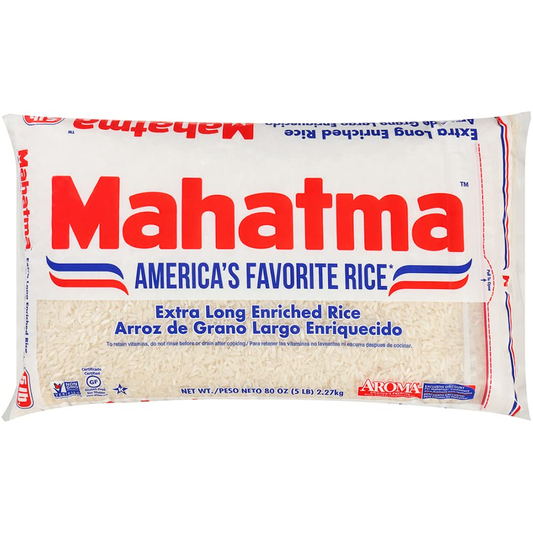 ARROZ  DE GRANO LARGO MAHATMA 5 LBS
