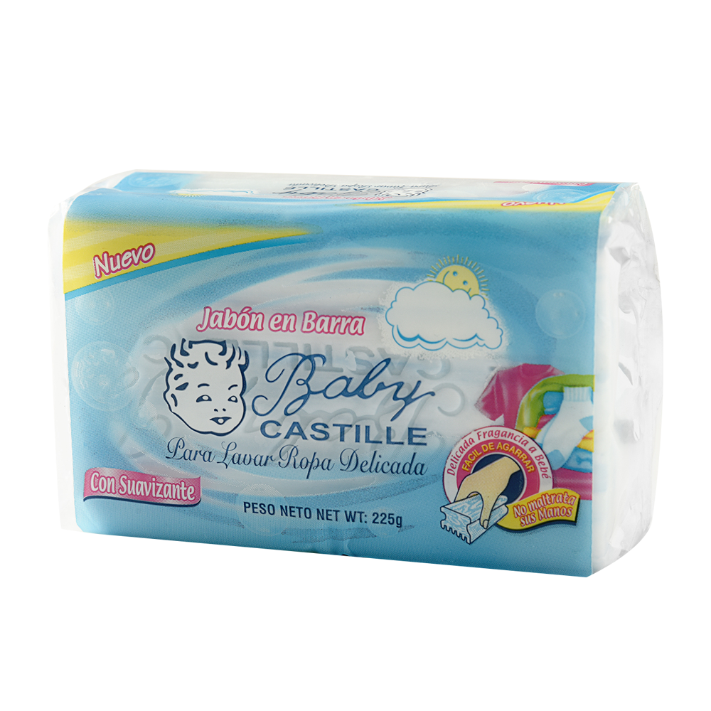 JABON BABY CASTILLA EN BARRA 225 GR