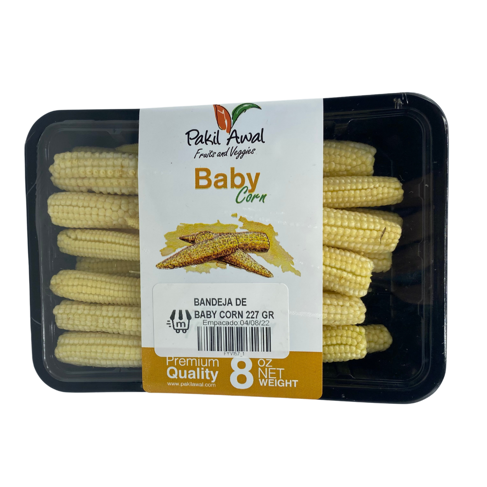 BANDEJA DE BABY CORN 227 GR