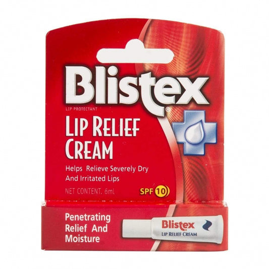 BALSAMO BLISTEX LIP RELIEF CREAM SHELF PACK 1 UNIDAD