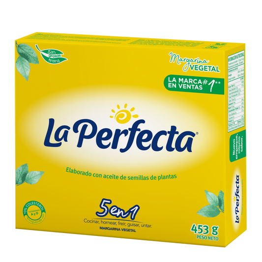 MARGARINA LA PERFECTA BARRA 453 GRS