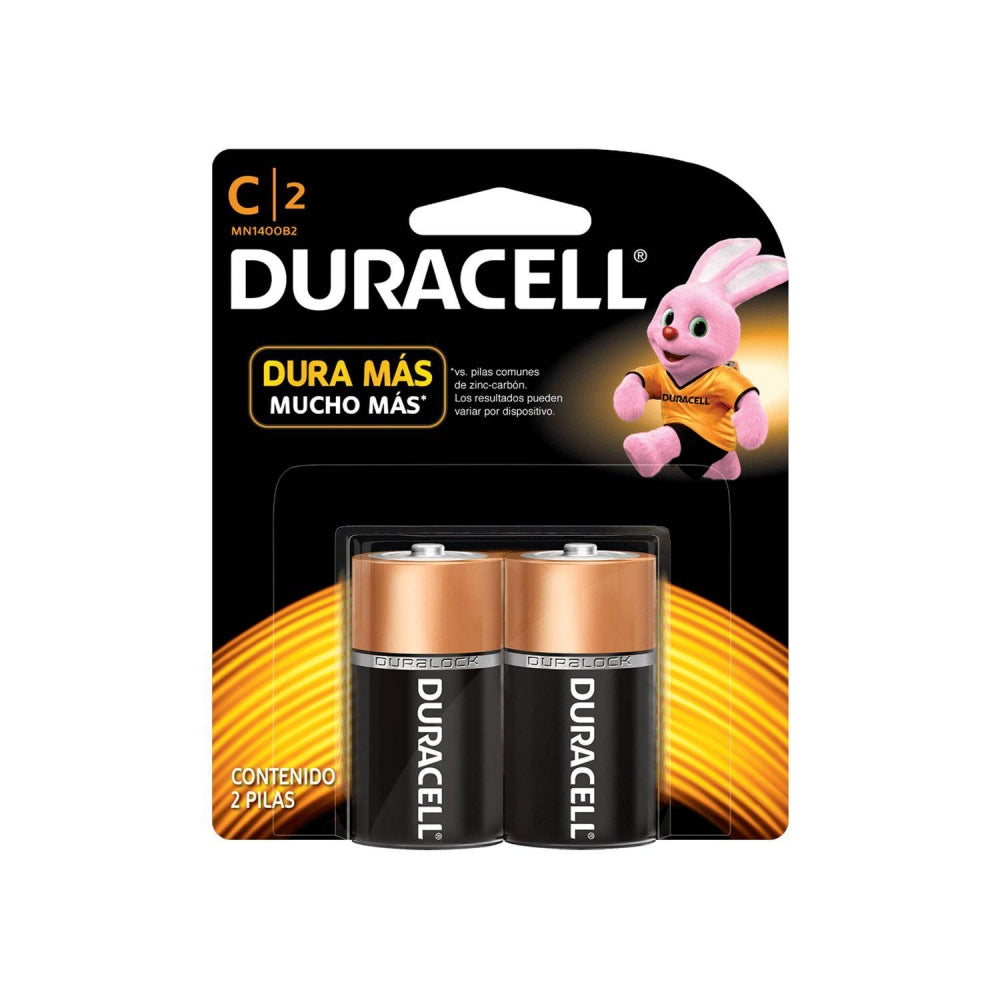 BATERIAS DURACELL TIPO C B/2 MN 1400