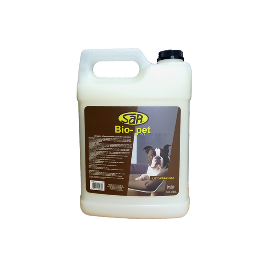 LIMPIADOR Y DESODORIZADOR BIO PET SAR – 1 GL