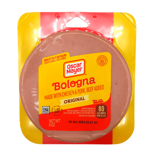 BOLOGNA REBANADA OSCAR MAYER 8 OZ