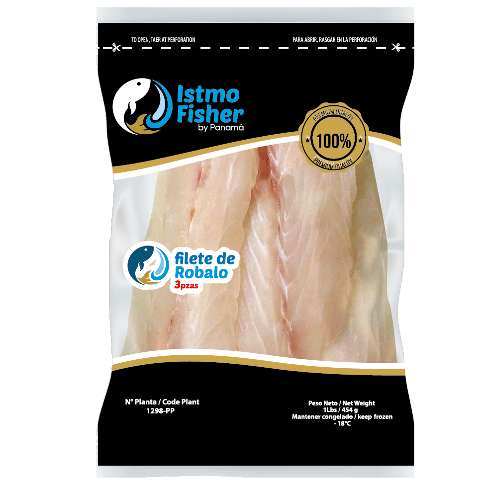 FILETE DE ROBALO ISTMO FISHER 1 LB