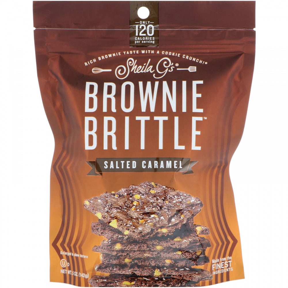 BROWNIE BRITTLE SALTED CARAMEL 142 GR