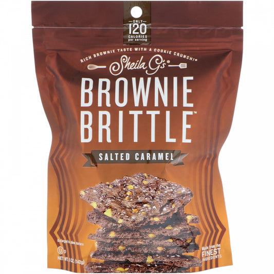 BROWNIE BRITTLE SALTED CARAMEL 142 GR