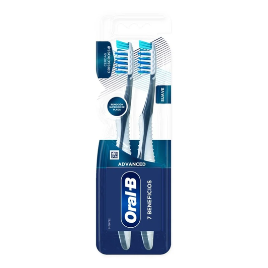 CEPILLO DE DIENTES PRO HEALTH 7 BENEFICIOS ORAL B  2 PACK