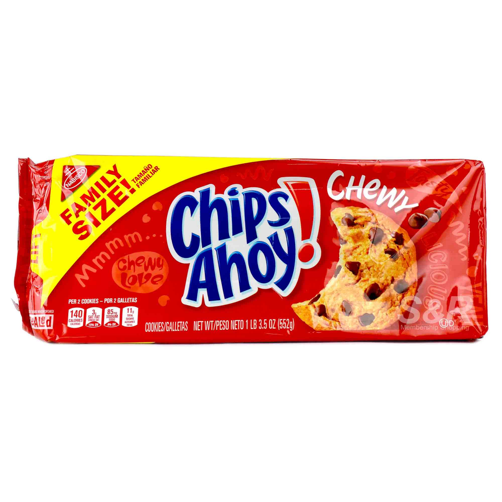 GALLETA CHIPS AHOY CHEWY 552 GR