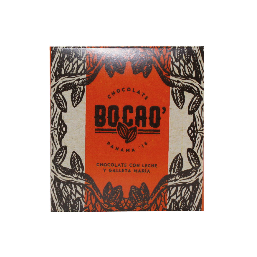 CHOCOLATE BOCAO DE LECHE CON GALLETAS MARÍA – 50 GR