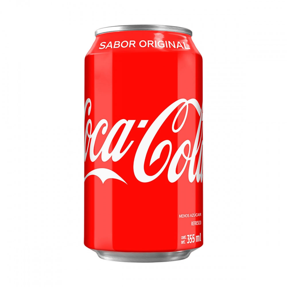 SODA COCA COLA REGULAR LATA 354 ML