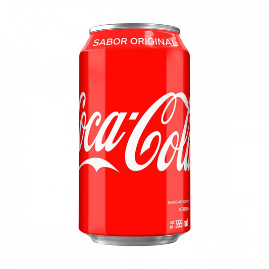 SODA COCA COLA REGULAR LATA 354 ML