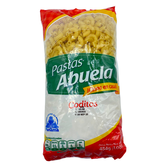 PASTA CODITOS DE LA ABUELA 454 GR