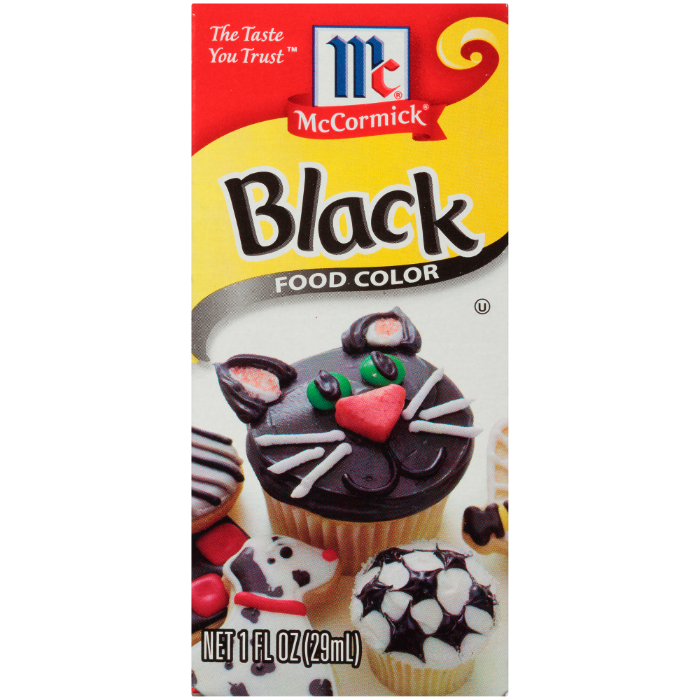 COLORANTE PARA ALIMENTO NEGRO MCCORMICK 29 ML