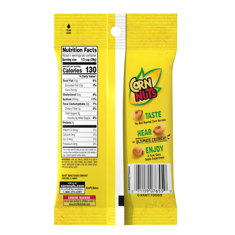 CORN NUTS CHILE PICANTE 4 OZ